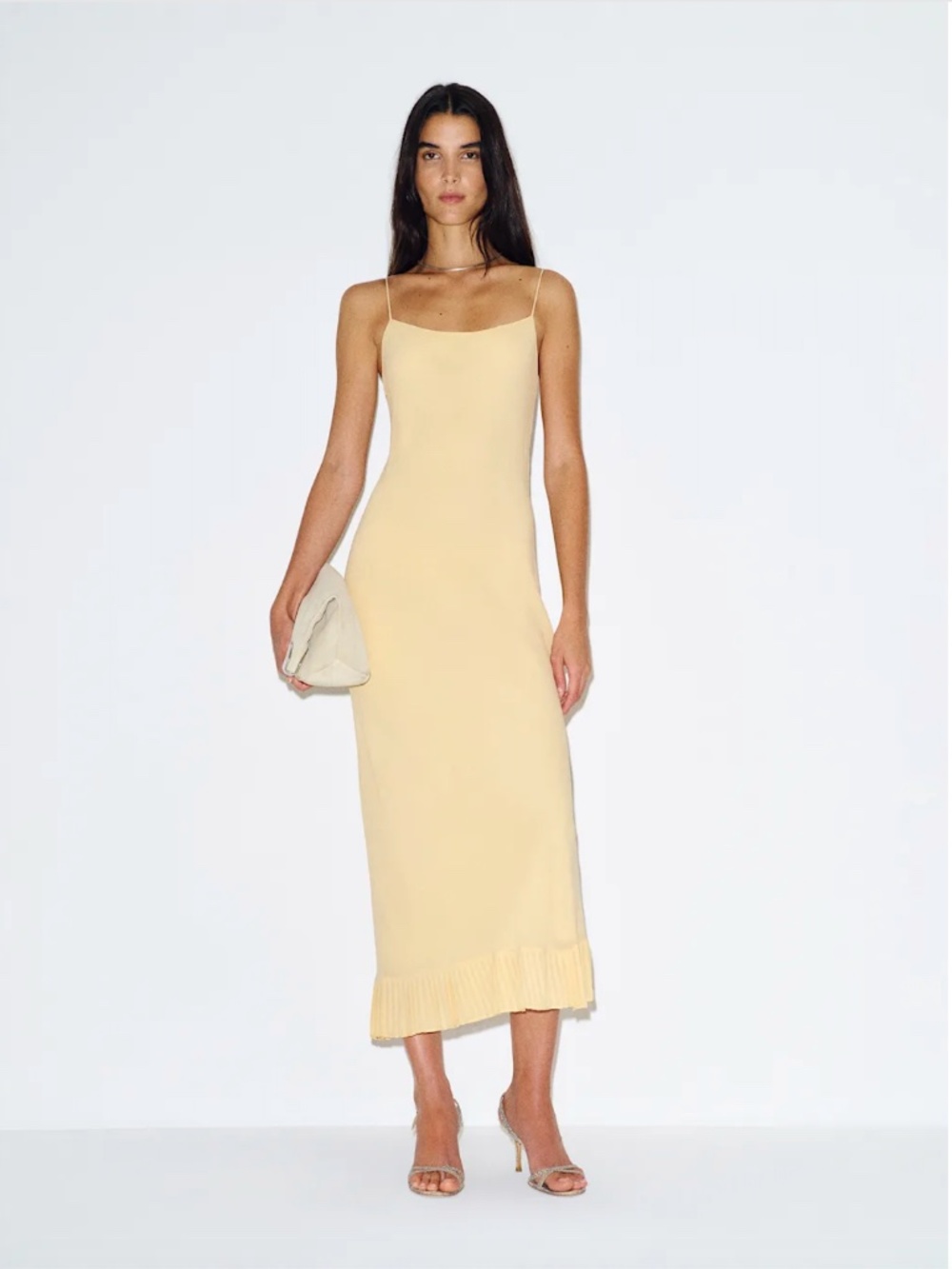 Reformation Suki Dress Yellow - Size 2